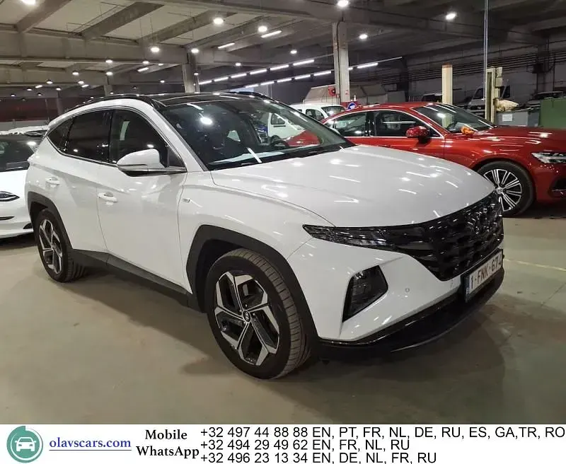 Gebraucht Hyundai Tucson 136 PS (100 kW) 2022 Weiß SUV