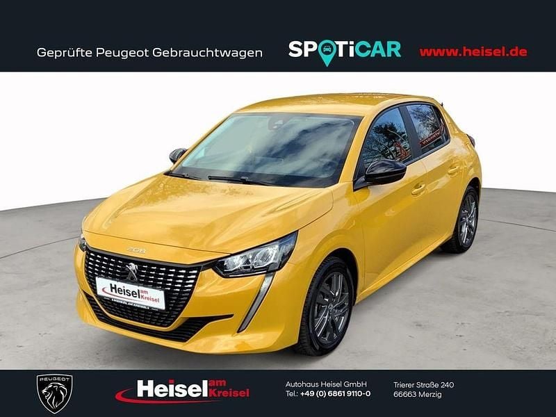 Gebraucht Peugeot 208 Active 101 PS (74 kW) 2022 Gelb Kleinwagen