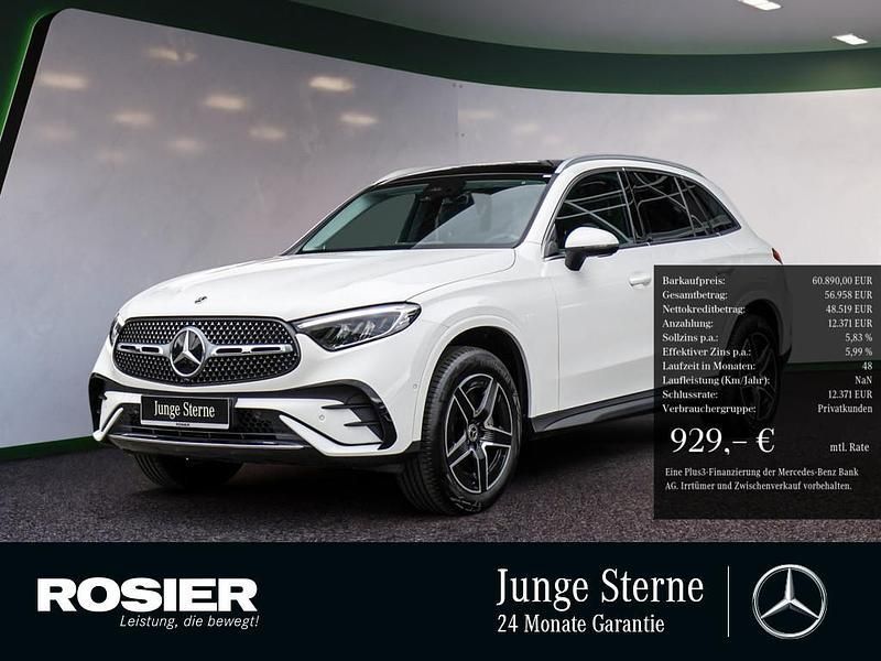 Weiss / polarweiß Gebraucht 2023 Mercedes GLC300 Advanced SUV | 57.890 € (Guter Preis) - Bild 1/4