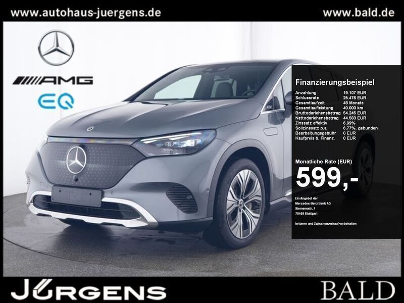 Selenite grey metallic Gebraucht 2024 Mercedes EQE350 Electric Art SUV | 63.690 € (Guter Preis) - Bild 1/4