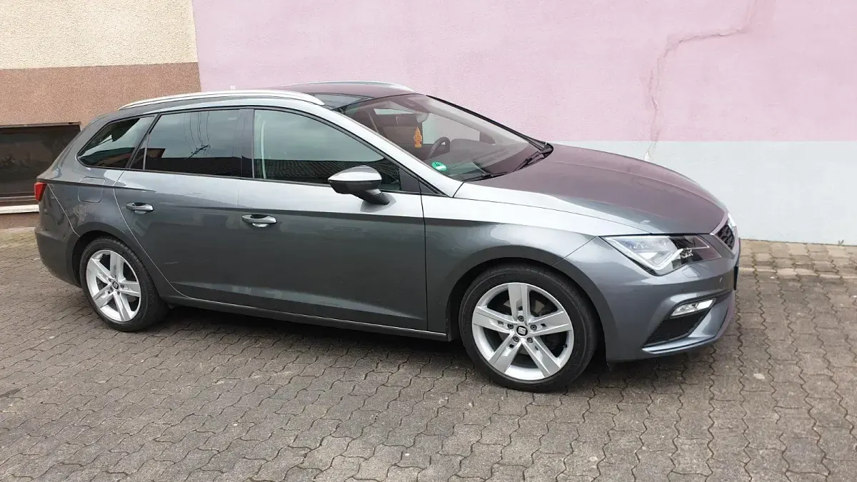 Usata Seat Leon 150 CV (110 kW) 2018 Grigio Station wagon