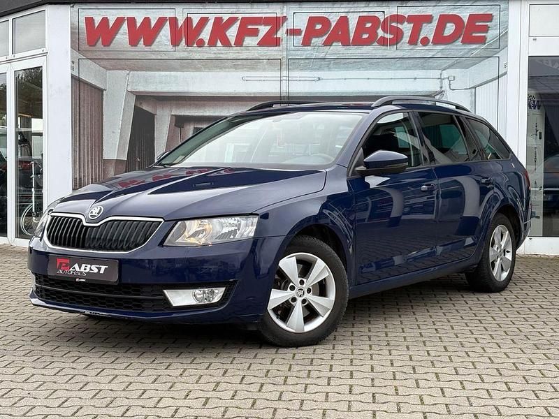 Gebraucht Skoda Octavia 179 PS (131 kW) 2015 Blau Kleinwagen