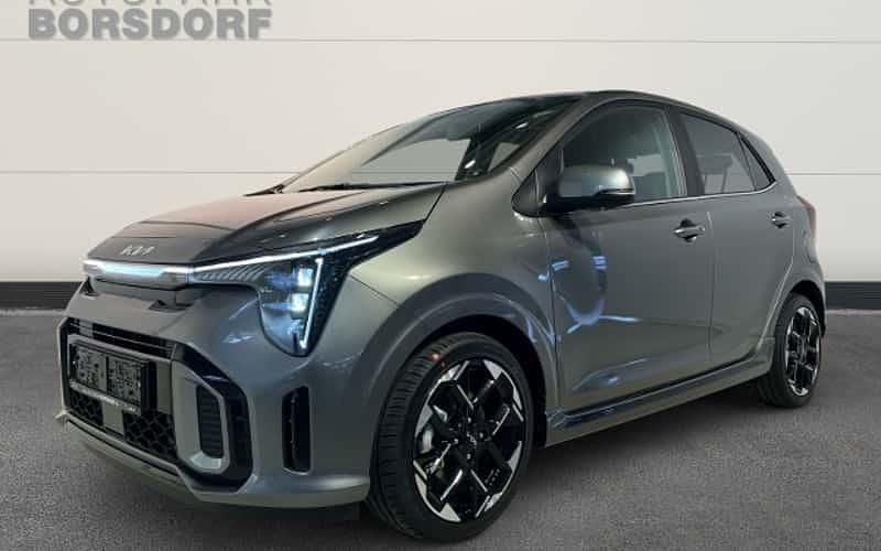 Grau Gebraucht 2024 Kia Picanto GT-Line Kleinwagen | 18.990 € (Fairer Preis) - Bild 1/4