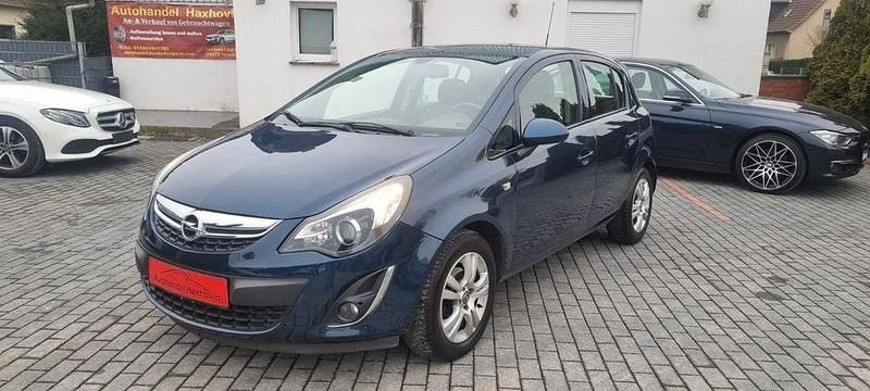 Gebraucht Opel Corsa Innovation 101 PS (74 kW) 2013 Blau Kleinwagen