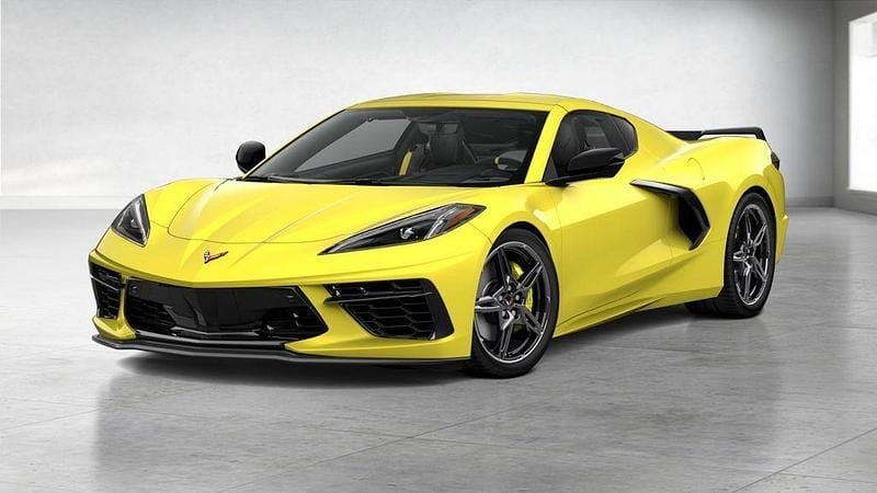 Neu Corvette C8 481 PS (353 kW) 2026 Gelb Coupé