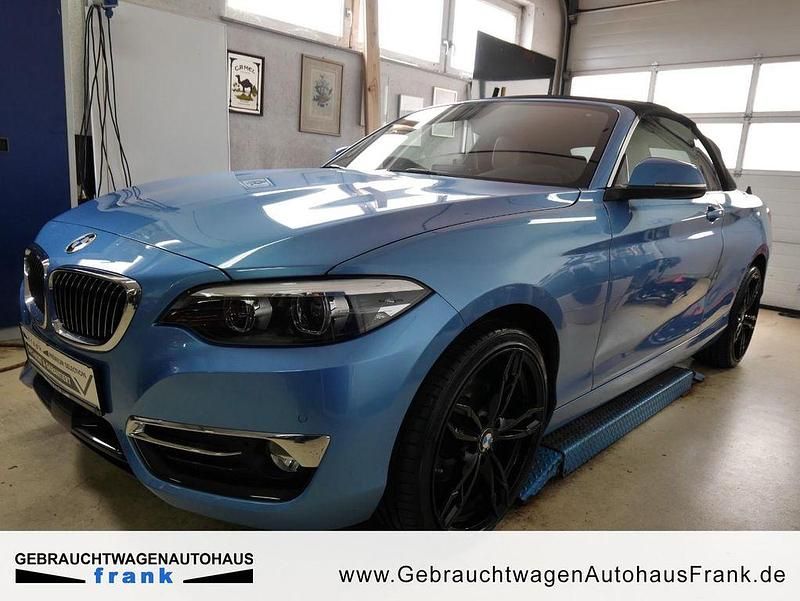 Seaside blue Gebraucht 2019 BMW 220 Luxury Line Cabrio | 26.900 € (Fairer Preis) - Bild 1/4