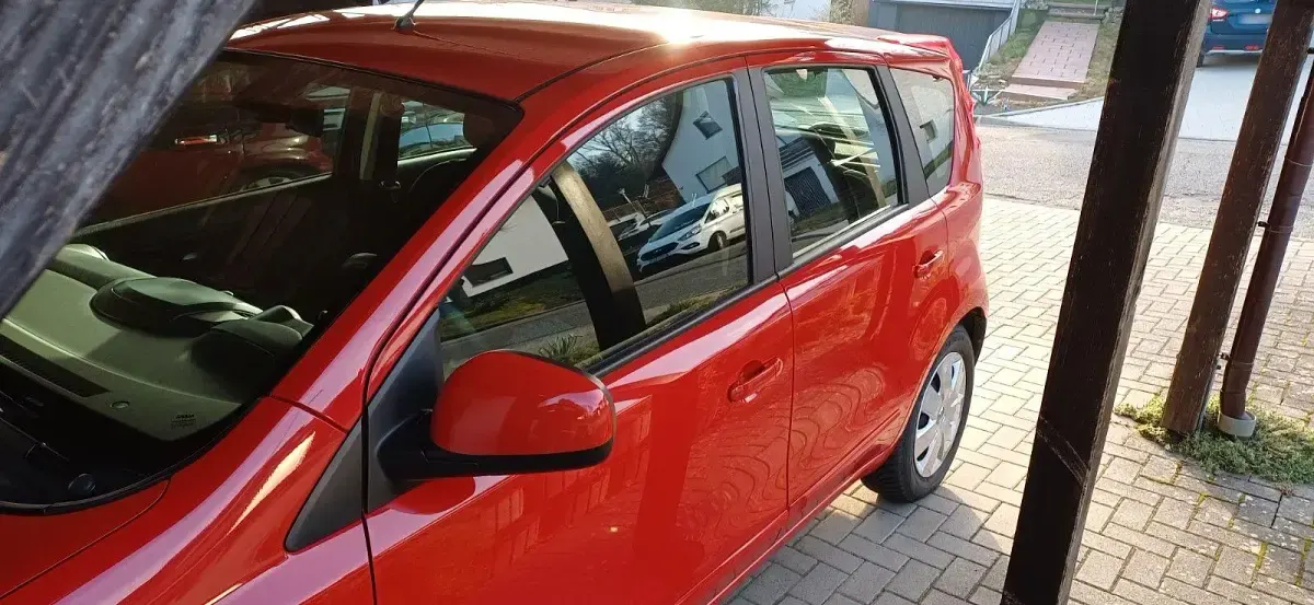Gebraucht Nissan Note Acenta 110 PS (80 kW) 2006 Rot Kleinwagen