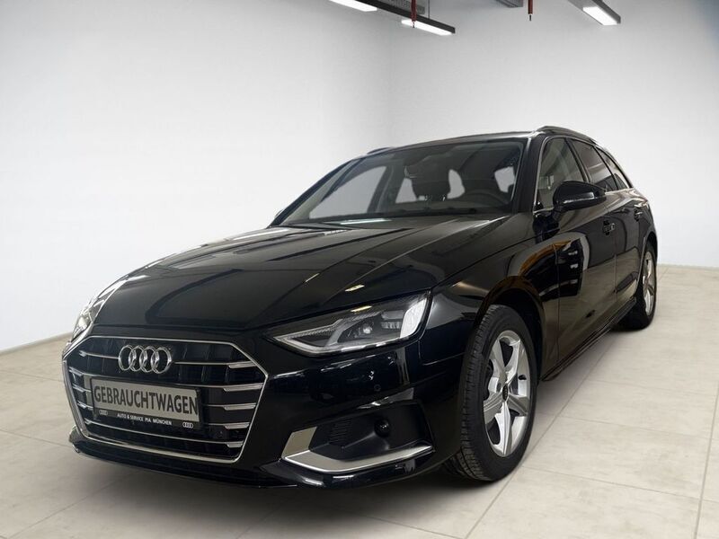 Mythosschwarz metallic Gebraucht 2023 Audi A4 Advanced Kombi | 29.960 € (Guter Preis) - Bild 1/4