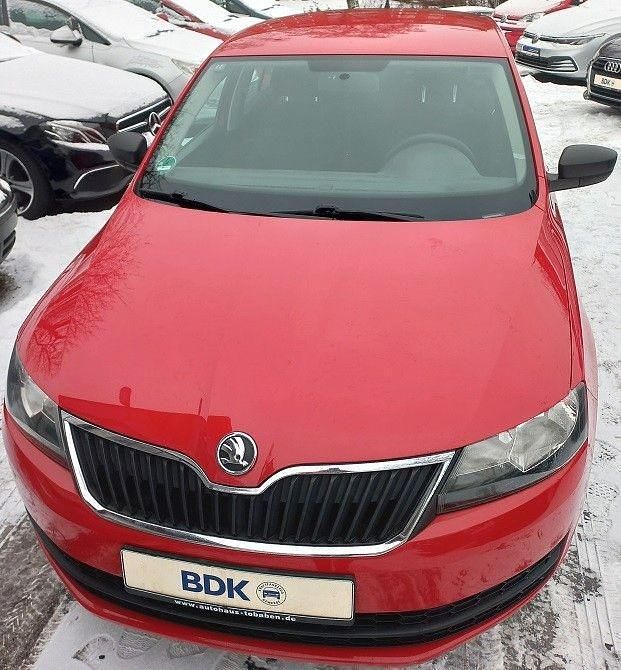 Gebraucht Skoda Rapid 75 PS (55 kW) 2014 Rot Limousine