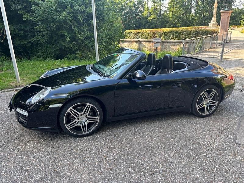 Schwarz Gebraucht 2011 Porsche 911 Carrera Cabriolet Black Edition Cabrio | 79.900 € (Teuer) - Bild 1/4