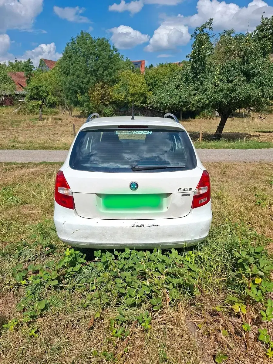 Gebraucht Skoda Fabia 86 PS (63 kW) 2011 Weiß Kombi