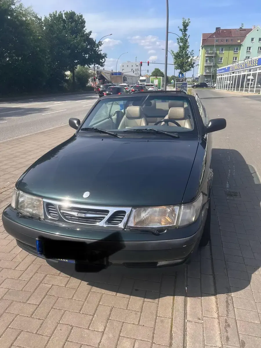 Gebraucht Saab 9-3 150 PS (110 kW) 1997 Grün Cabrio