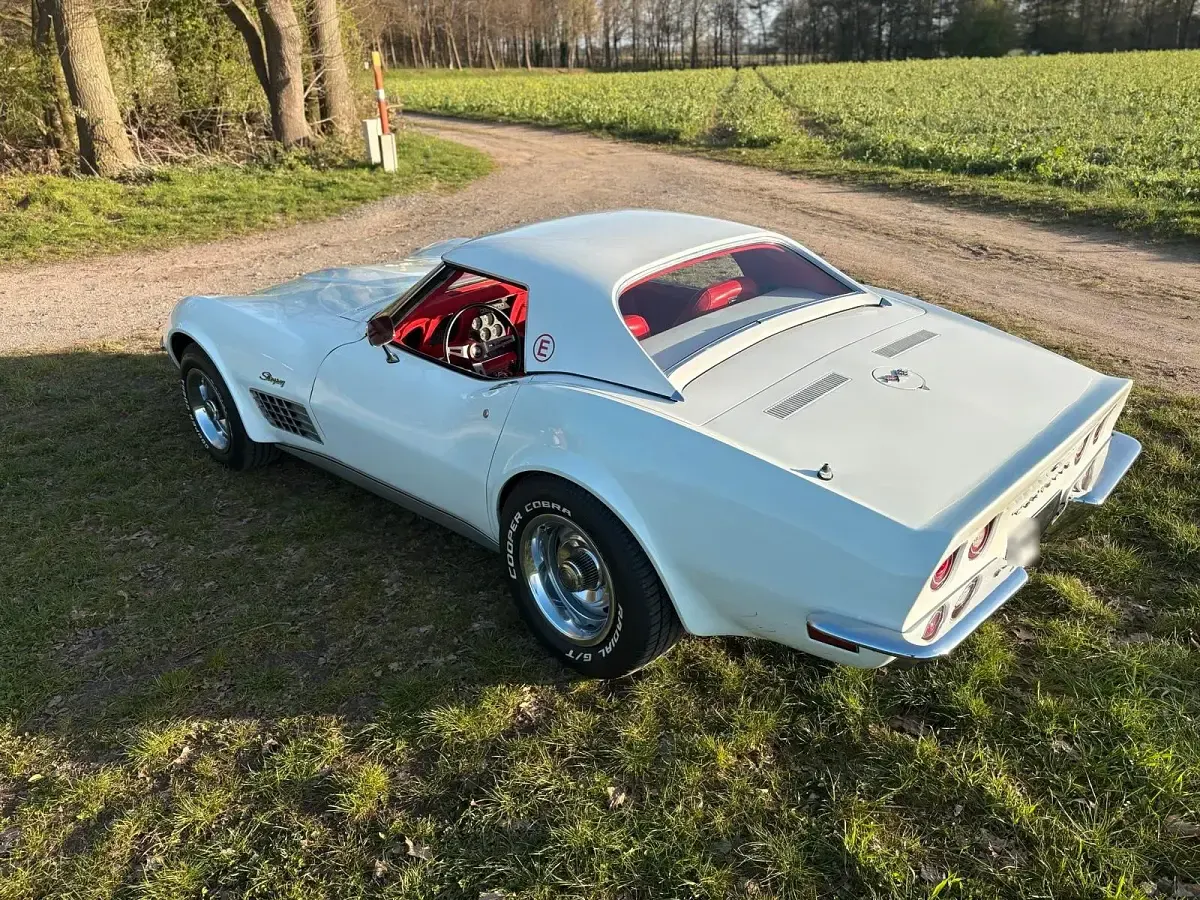 Gebraucht Corvette C3 1972 Weiß Cabrio