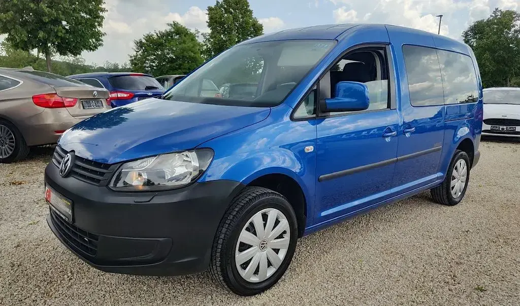 Gebraucht VW Caddy 105 PS (77 kW) 2012 Blau Van / Kleinbus
