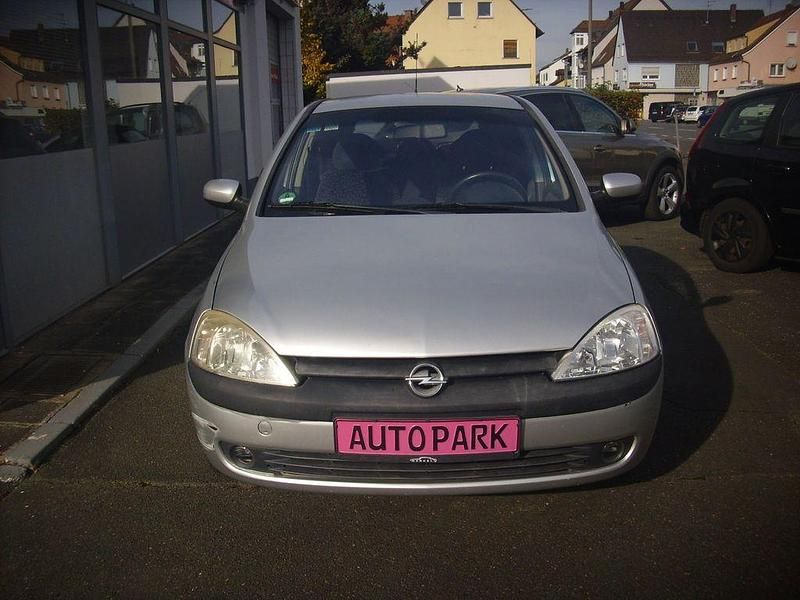 Silber Gebraucht 2002 Opel Corsa Elegance Limousine | 950 € (Superpreis) - Bild 1/4