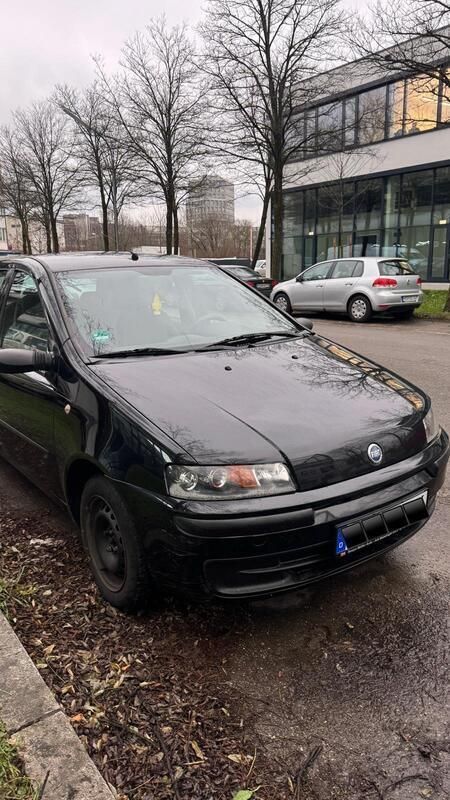 Schwarz Gebraucht 2001 Fiat Punto Kleinwagen | 1.150 € - Bild 1/4