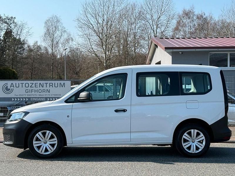 Gebraucht VW Caddy 75 PS (55 kW) 2021 Weiß Van / Kleinbus