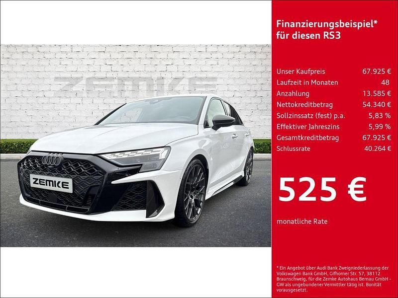 Gebraucht Audi RS3 Sport 400 PS (294 kW) 2024 Weiß Limousine