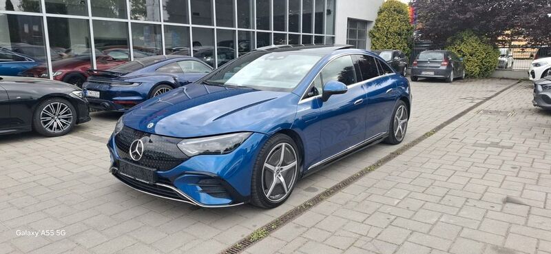Blau Gebraucht 2022 Mercedes EQE350 Limousine | 40.900 € (Fairer Preis) - Bild 1/4