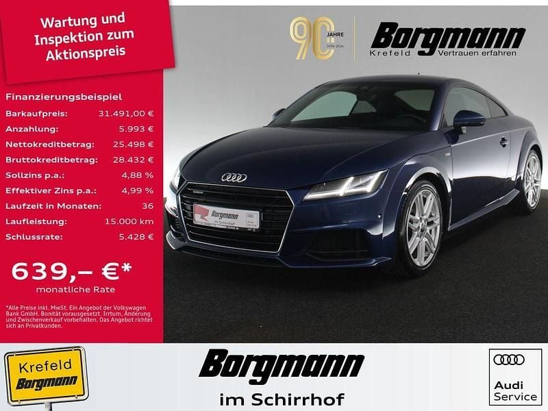 Gebraucht Audi TT Exclusive 230 PS (169 kW) 2018 Scubablau metallic (metallic) Coupé