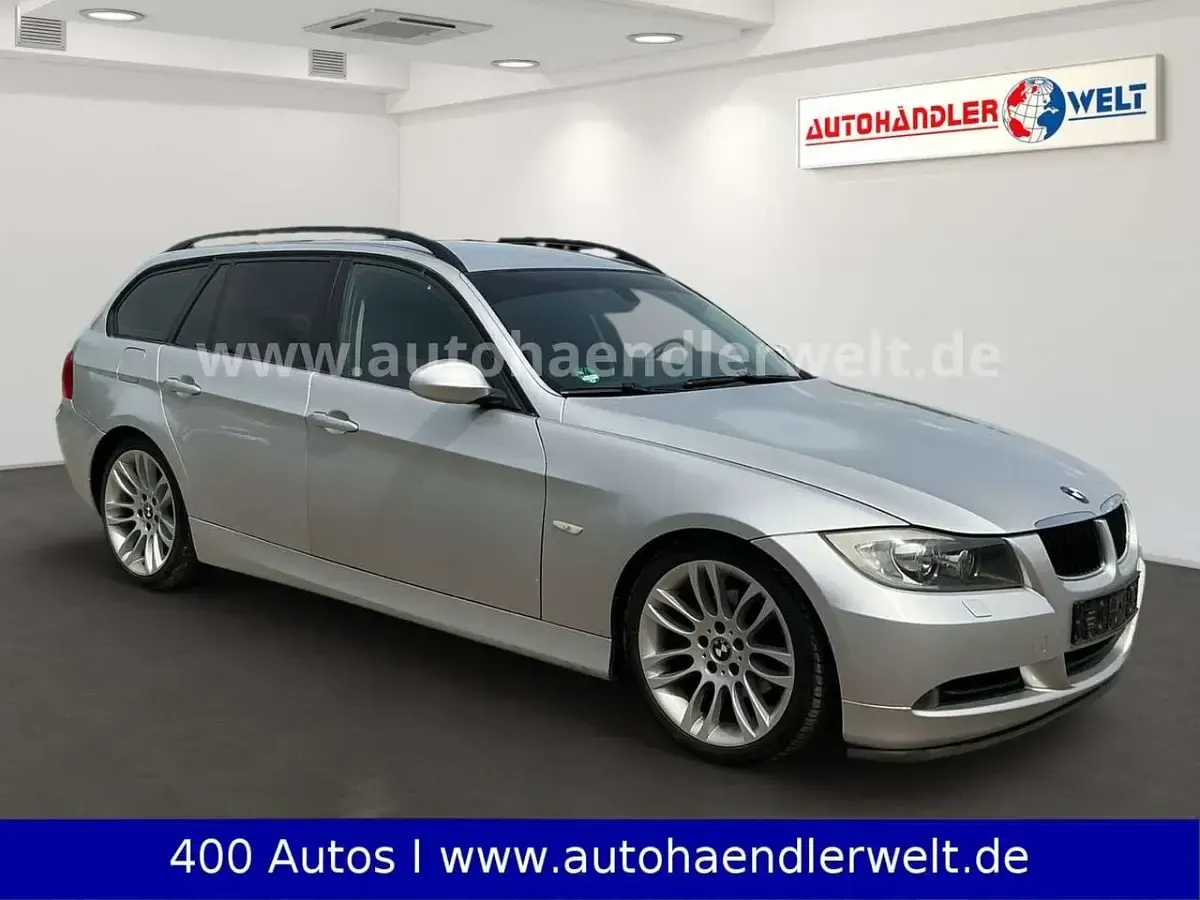 Gebraucht BMW 320 163 PS (119 kW) 2007 Silber Kombi