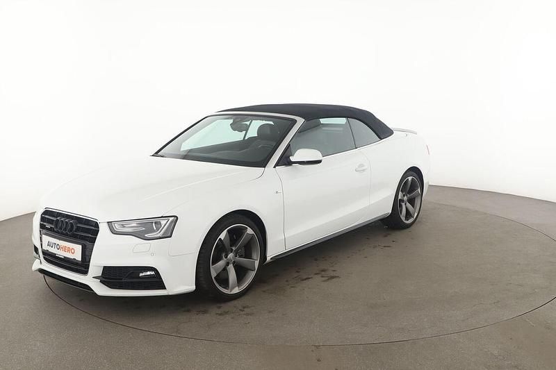 Weiß Gebraucht 2016 Audi A5 Cabriolet S-Line Cabrio | 21.190 € - Bild 1/3