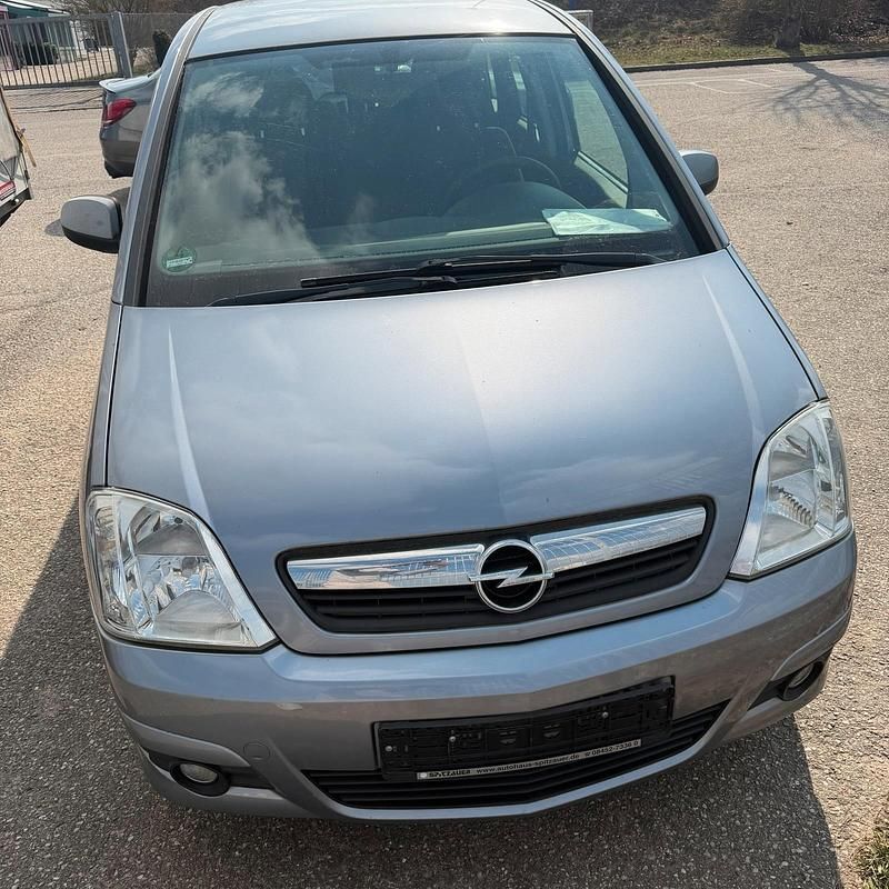 Gebraucht Opel Meriva 105 PS (77 kW) 2008 Blau Van / Kleinbus