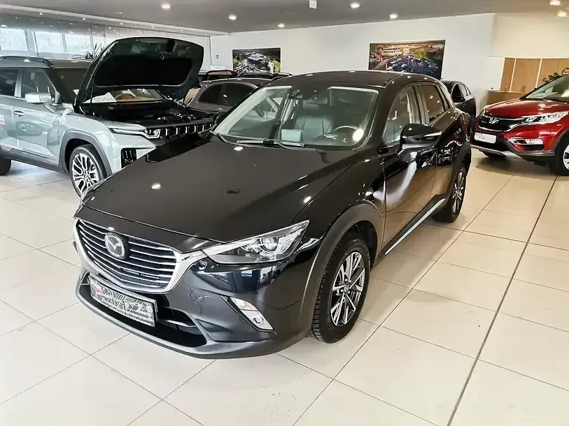 Gebraucht Mazda CX-3 Sports-Line 105 PS (77 kW) 2015 Onyxschwarz metallic SUV