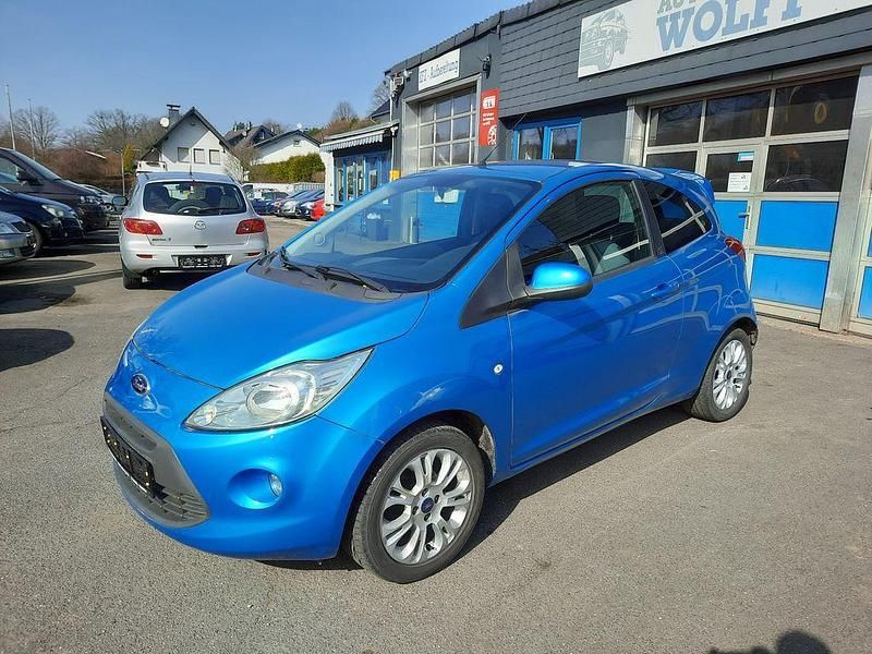 Gebraucht Ford Ka Titanium 69 PS (50 kW) 2009 Blau Kleinwagen