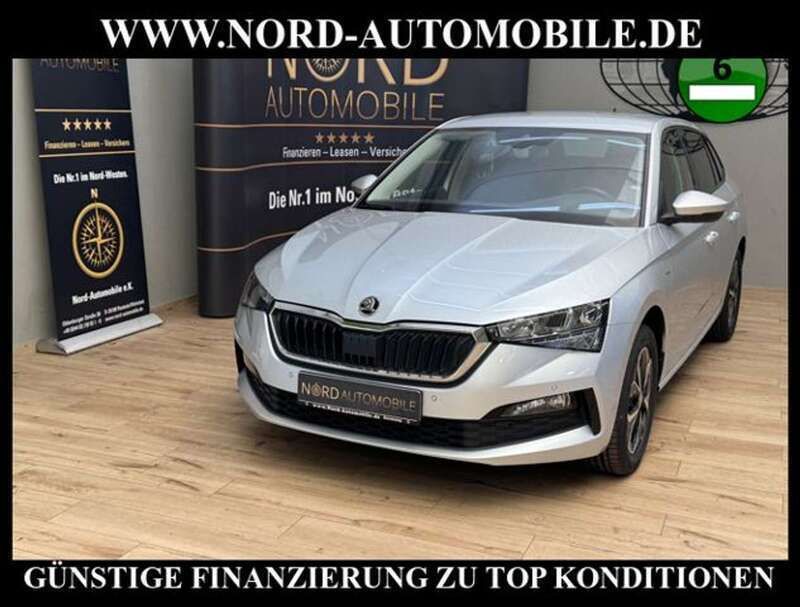Silber Gebraucht 2021 Skoda Scala Ambition Kleinwagen | 18.490 € (Fairer Preis) - Bild 1/3