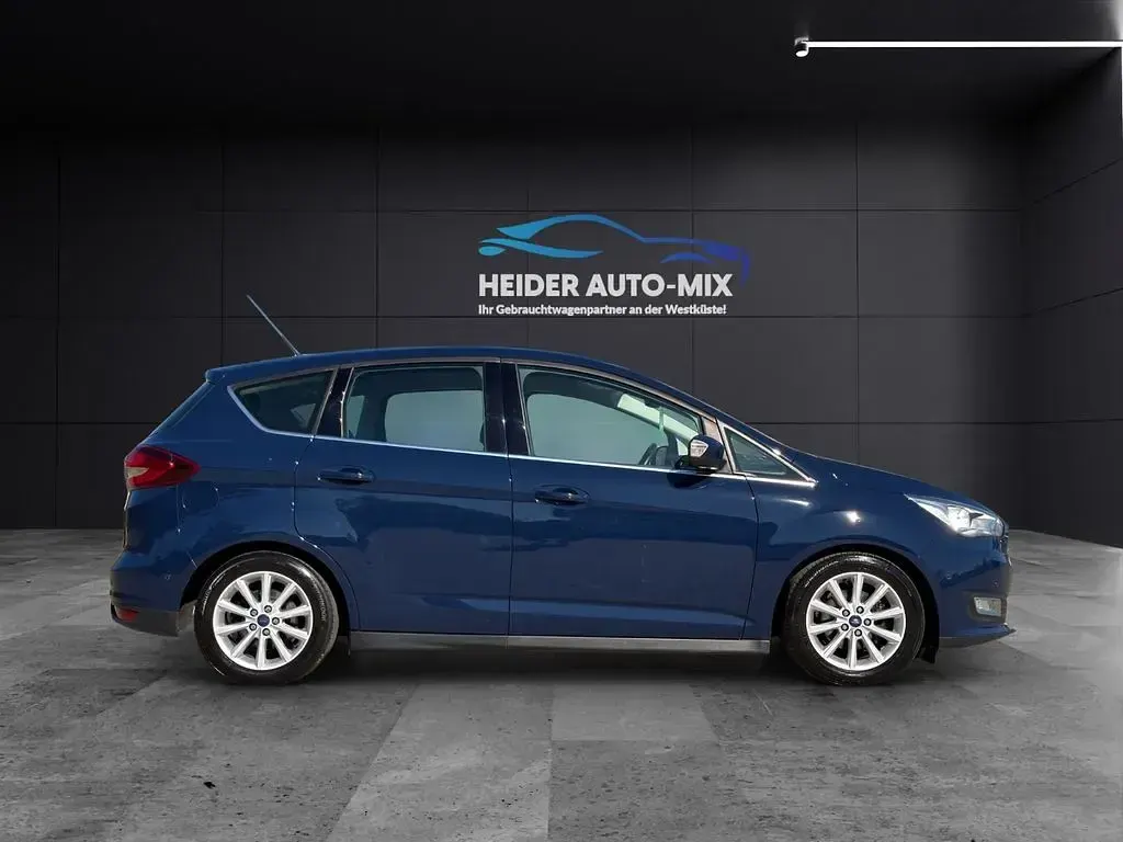 Second-hand Ford C-MAX Titanium 101 CP (74 kW) 2016 Albastru Monovolum