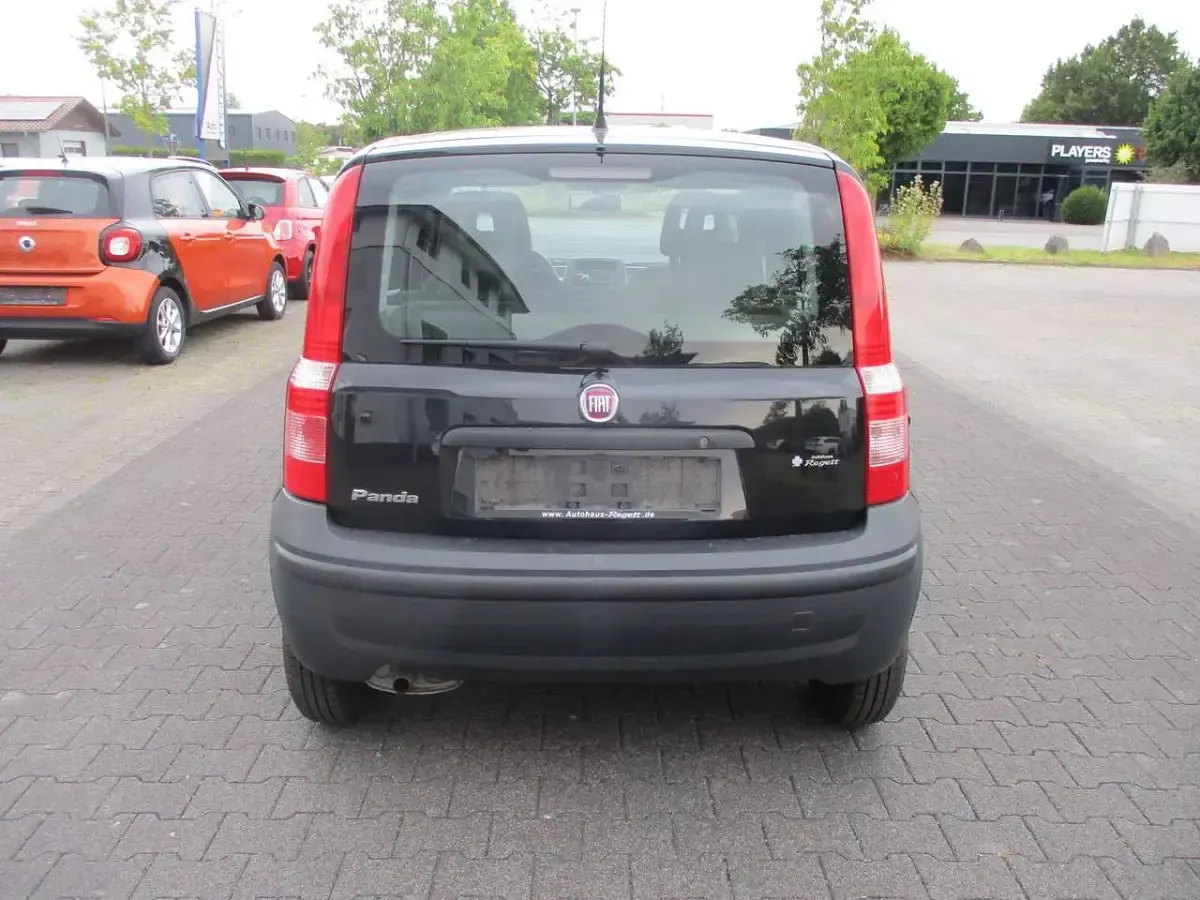 Gebraucht Fiat Panda Active 54 PS (39 kW) 2009 Schwarz Kleinwagen