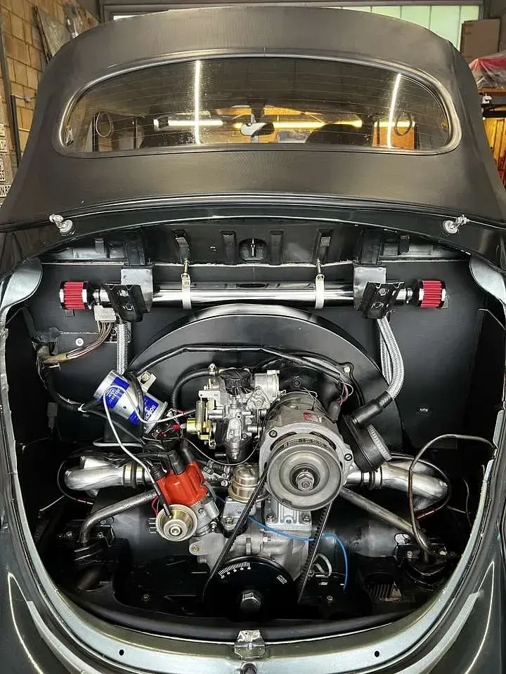 Gebraucht VW Käfer 71 PS (52 kW) 1977 Grün Cabrio