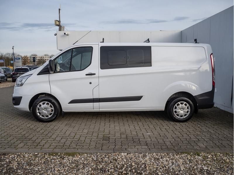Gebraucht Ford Transit Custom 131 PS (96 kW) 2017 Weiss / frozen white Van