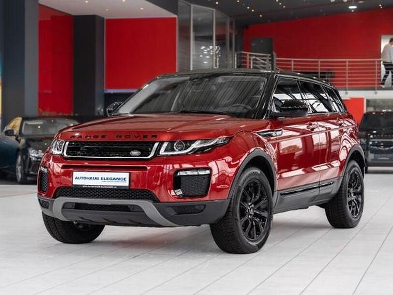 Rot Gebraucht 2018 Land Rover Range Rover evoque SE SUV | 20.980 € (Fairer Preis) - Bild 1/4