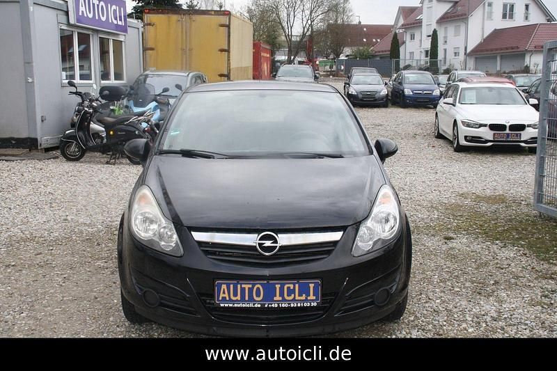 Gebraucht Opel Corsa Edition 87 PS (63 kW) 2010 Schwarz Kleinwagen