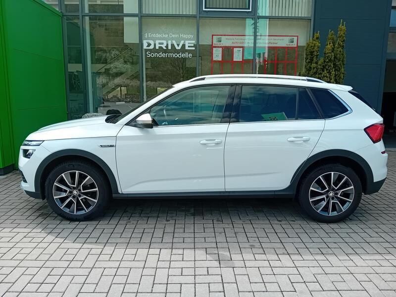 Gebraucht Skoda Kamiq ScoutLine 110 PS (80 kW) 2021 Weiß SUV