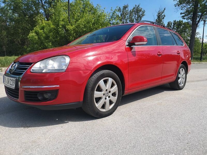 Rot Gebraucht 2007 VW Golf V Sportline Kombi | 3.990 € (Fairer Preis) - Bild 1/4