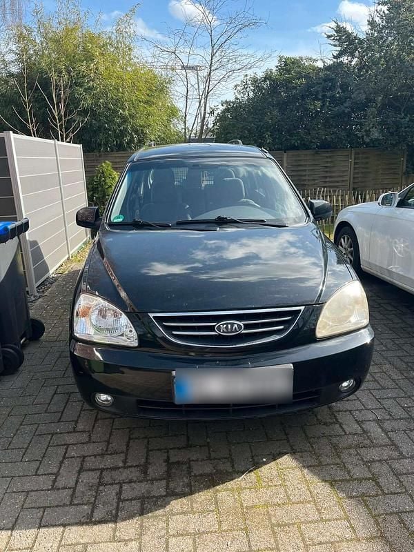 Gebraucht Kia Carens EX 170 PS (125 kW) 2005 Schwarz Van / Kleinbus