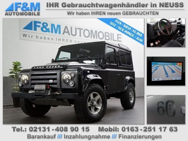 Schwarz Gebraucht 2009 Land Rover Defender SUV | 40.950 € (Fairer Preis) - Bild 1/4