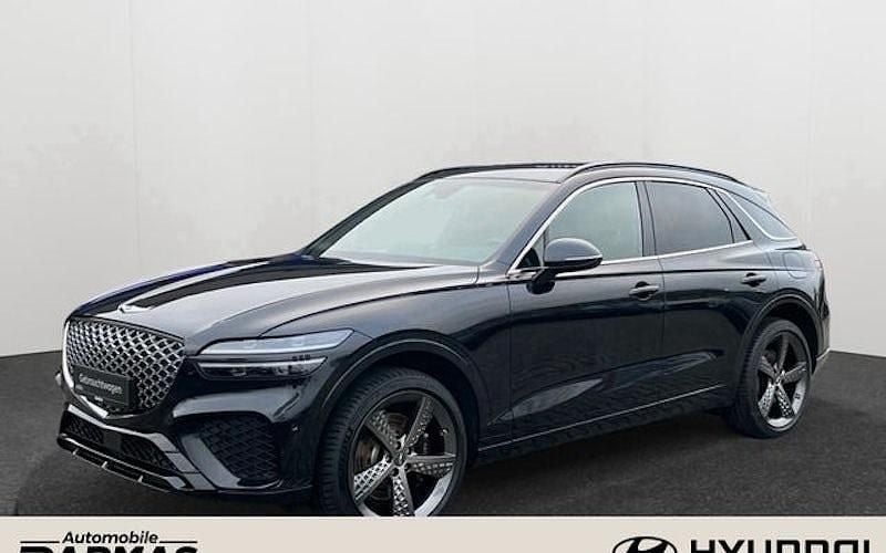Schwarz Gebraucht 2024 Genesis GV70 Sport SUV | 45.990 € (Fairer Preis) - Bild 1/4