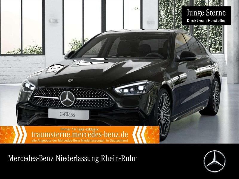 Schwarz Gebraucht 2024 Mercedes C300 AMG Limousine | 48.890 € (Fairer Preis) - Bild 1/3