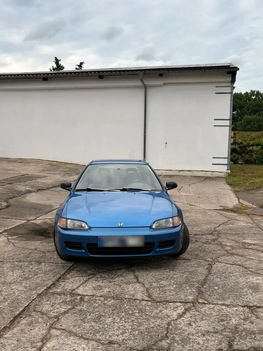 Gebraucht Honda Civic 75 PS (55 kW) 1993 Blau Kleinwagen