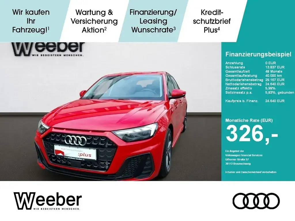 Usata Audi A1 116 CV (85 kW) 2025 Rosso SUV