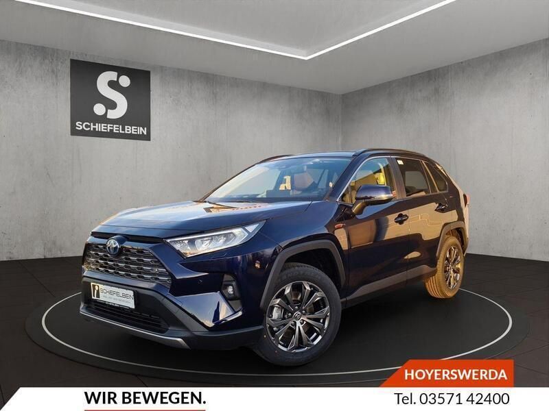 Nagoyablau metallic Neu 2024 Toyota RAV4 Hybrid Team SUV | 42.820 € (Fairer Preis) - Bild 1/4