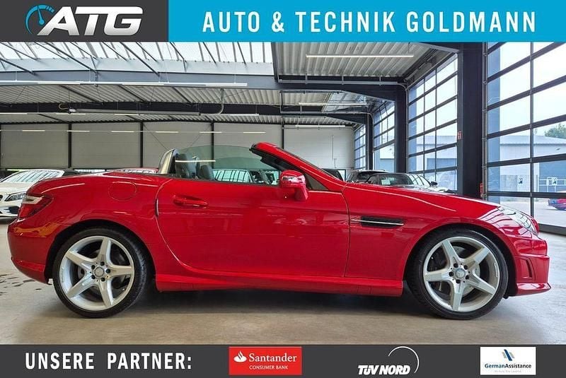 Feueropal Gebraucht 2013 Mercedes SLK350 AMG line Cabrio | 31.950 € (Teuer) - Bild 1/4