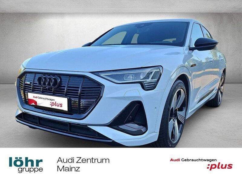 Weiß Gebraucht 2022 Audi e-tron Sportback S-Line SUV | 43.480 € (Fairer Preis) - Bild 1/4