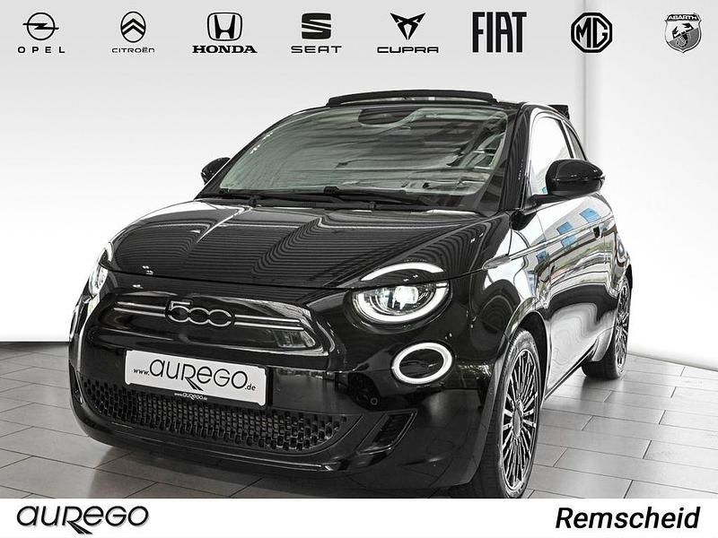 Schwarz Gebraucht 2022 Fiat 500e La Prima Cabrio | 22.480 € (Fairer Preis) - Bild 1/4