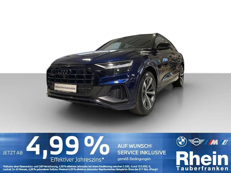 Gebraucht Audi Q8 S-Line 286 PS (210 kW) 2019 Blau SUV