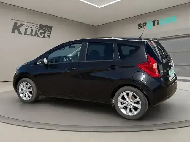 Second-hand Nissan Note Acenta 98 CP (72 kW) 2016 Negru Hatchback